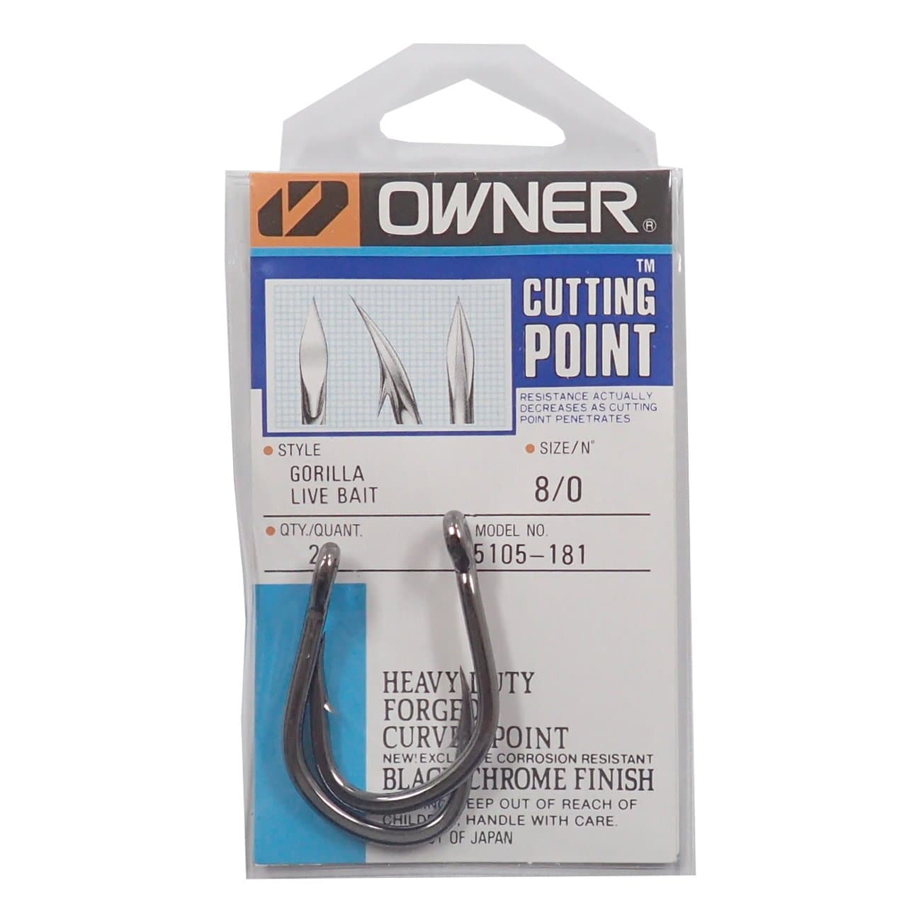 Owner(オーナー) シングルフック カットゴリラ 11510