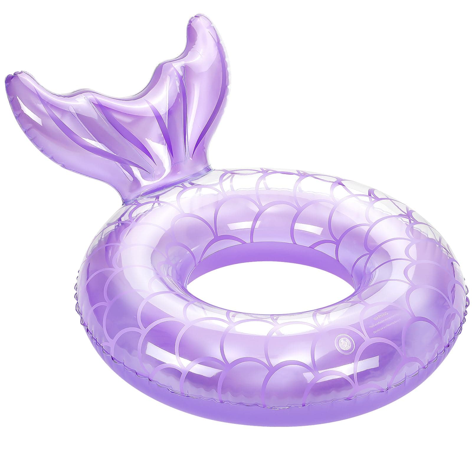 MoKo Inflatable Swimming Ring, Cute Pool Float Tube Decorations Swim Tubes Outdoor Pool Beach Water Floats Party Supplies Floaties