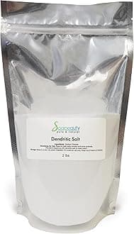 - Soapeauty Dendritic Salt | Premium Fine Grain Bath and Body Salt for Scrubs, Exfoliants, and Milk Baths | High Absorption for Fragrance Oils and Essential Oils | 2 lb