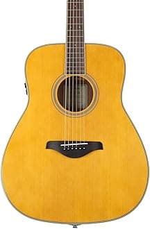 Yamaha FG-TA Transacoustic Guitar with Chorus and Reverb Vintage Tint