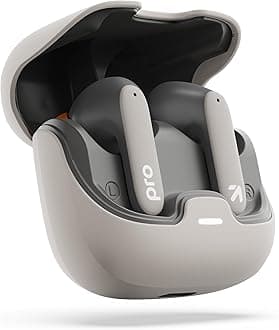 Boult Audio Z40 Pro with 100H Playtime, Quad Mic ENC, 45ms Low Latency Gaming, Premium Rubber Grip Case, 13mm Bass Drivers, Made in India TWS Bluetooth 5.3 Truly Wireless in Ear Earbuds (Dawn)