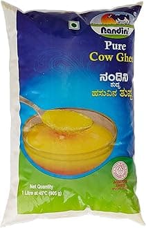 Nandini Pure Cow Ghee, 1L (Pouch)