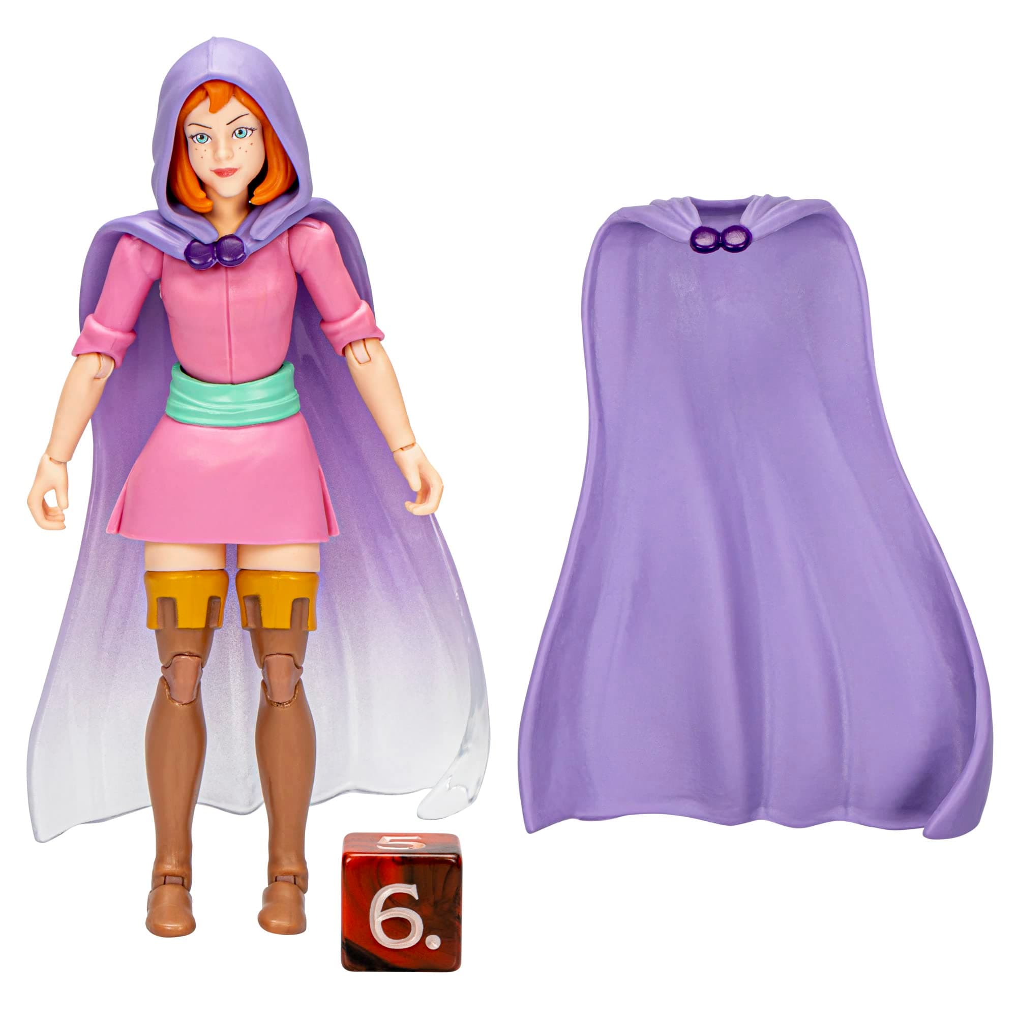 Hasbro Dungeons & Dragons Cartoon Classics 6-Inch-Scale Sheila Action Figure, D&D 80s Cartoon, Includes d6 from Exclusive D&D Dice Set