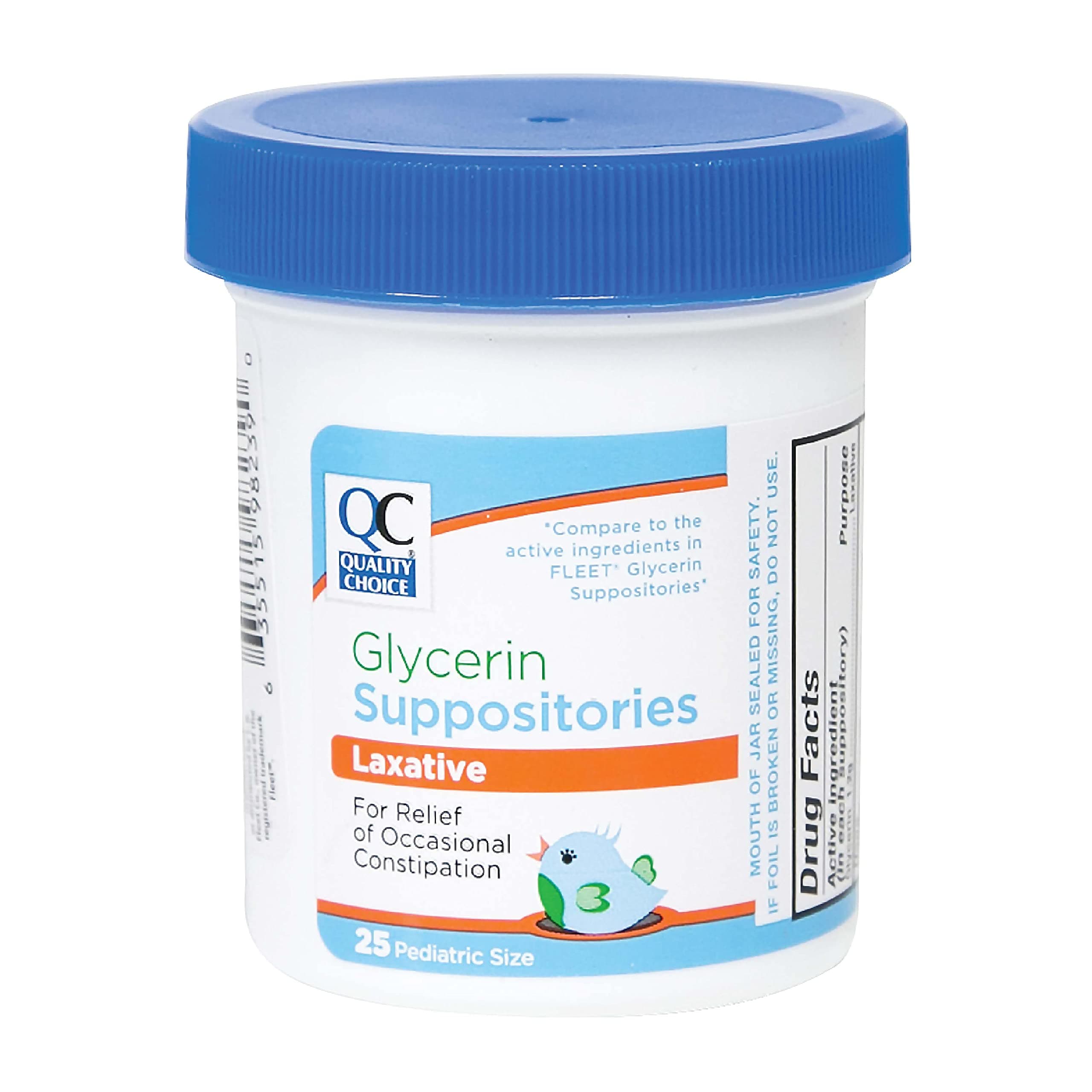 Infants Glycerin Suppositories Laxative Relief 25 Ct Each (2 Pack)