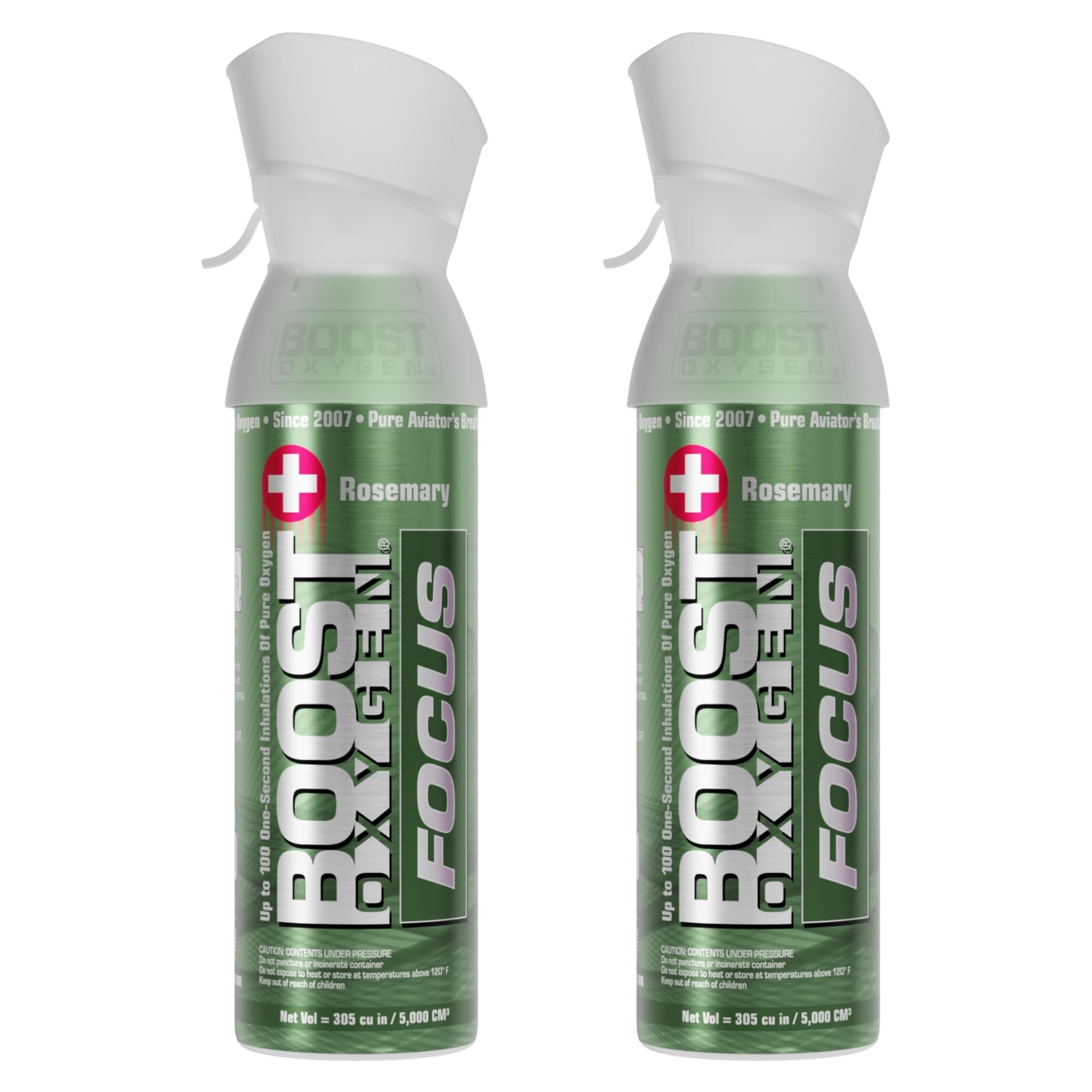 Boost Oxygen Pure Pocket Sized Oxygen Supplement Portable Canister (10L) - Special Think Tank Energy Booster Edition