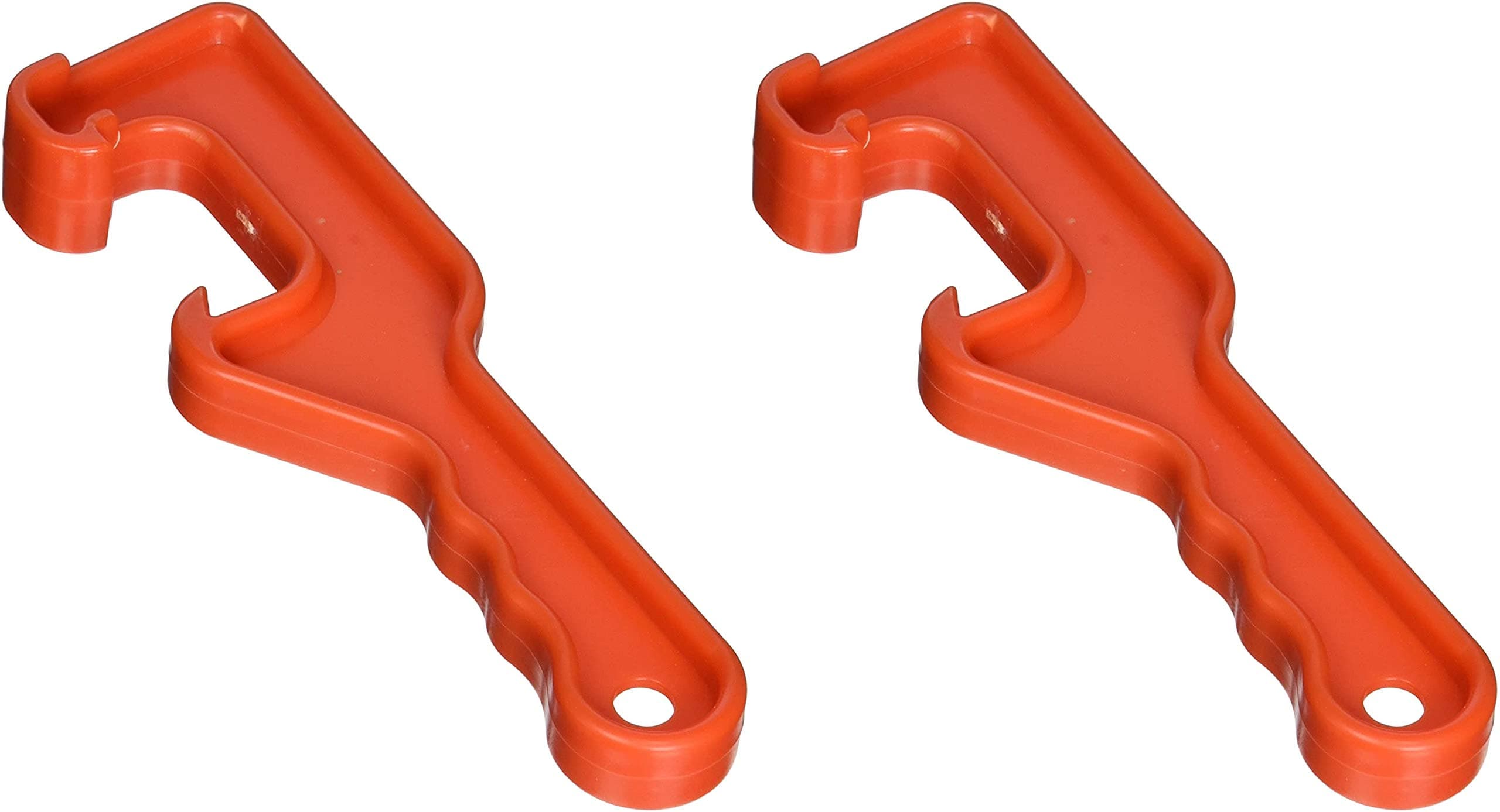 Linzer 5425 Plastic 5-Gallon Paint Can Opener, Orange (Large (2 Pack))