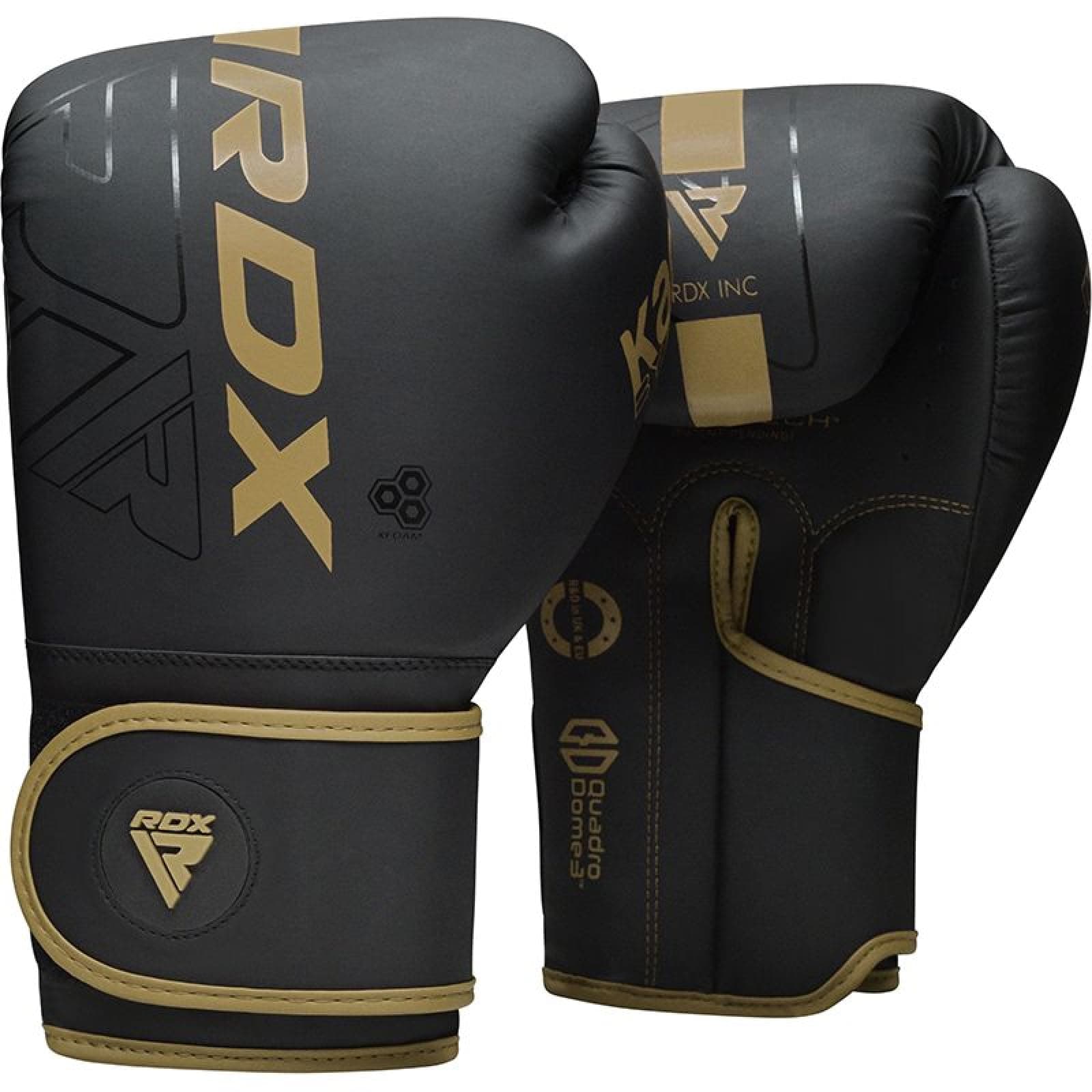 RDX Boxing Gloves, Pro Training Sparring, Maya Hide Leather, Muay Thai MMA Kickboxing, Men, Women, Adult, Heavy Punching Bag Focus Mitt Pad Workout Palm, Multi-Layer, 8 10 12 14 16 oz