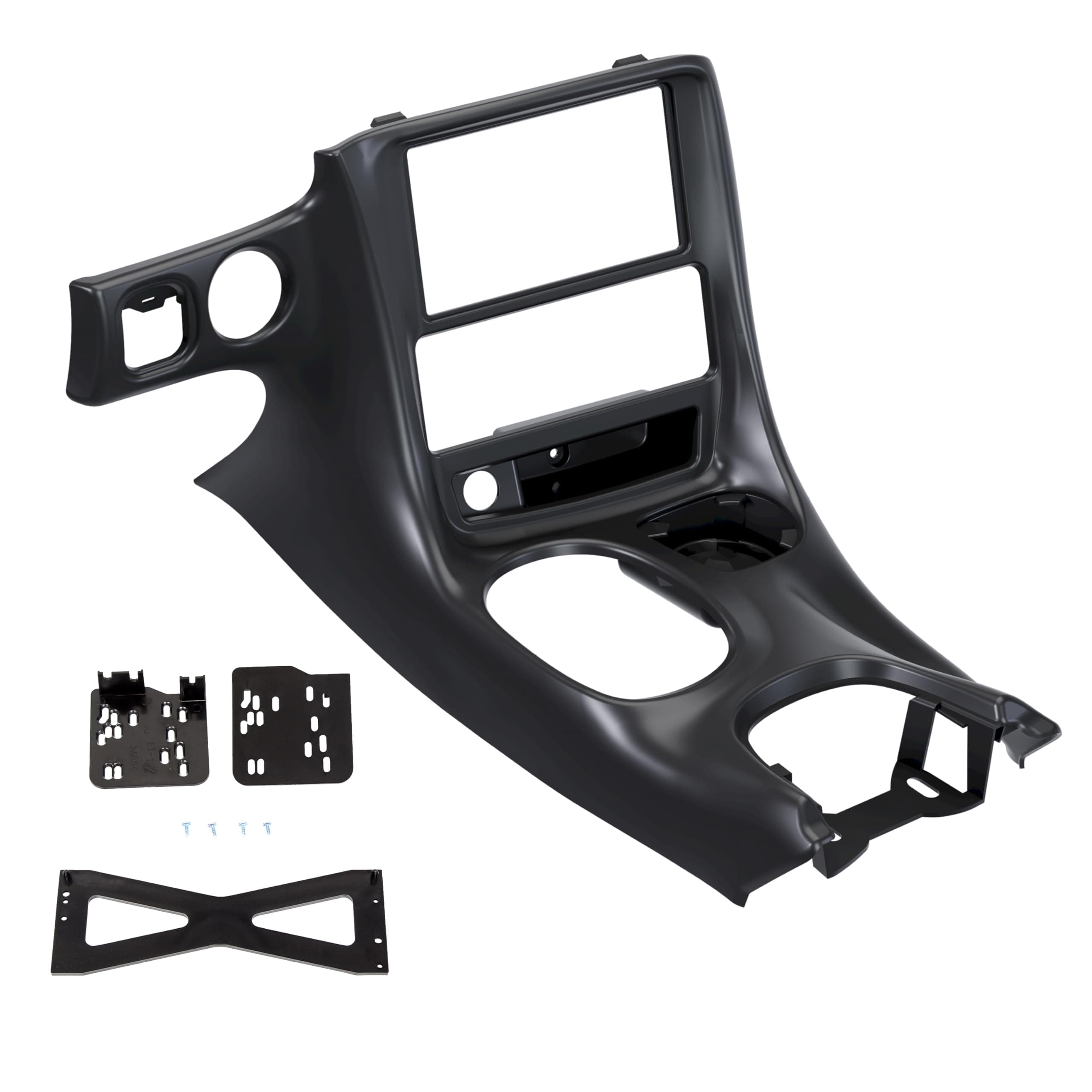 ECOTRIC Double Din Stereo Dash Installation Compatible with 1997-2004 Chevrolet Corvette C5 Replacement for 10407815