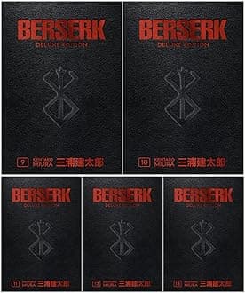 Berserk Deluxe Edition NEW Collection 5 Books SET (Volume 9 - Volume 13)