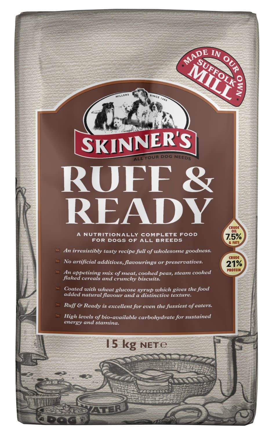 Skinner's - Ruff and Ready (15kg)