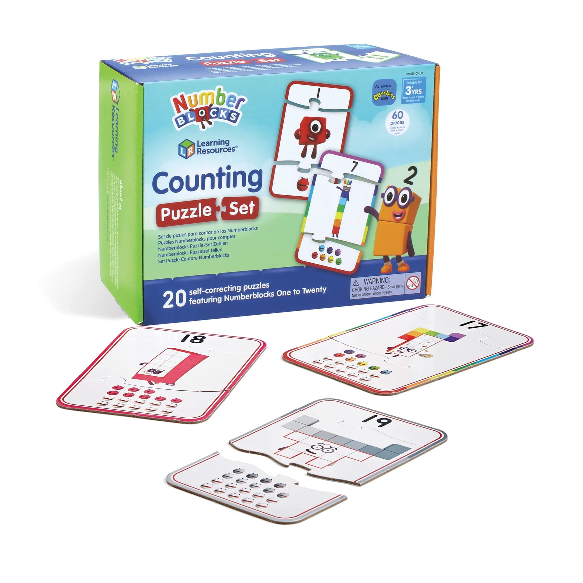 Numberblocks Puzzle Set Counting