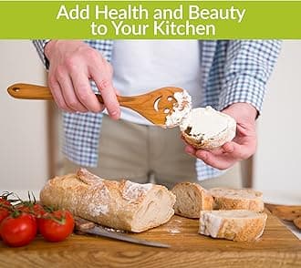 Cherry Wood Spatula Set cast Iron Scraper Wooden Spoons Multi Purpose Kitchen Utensil