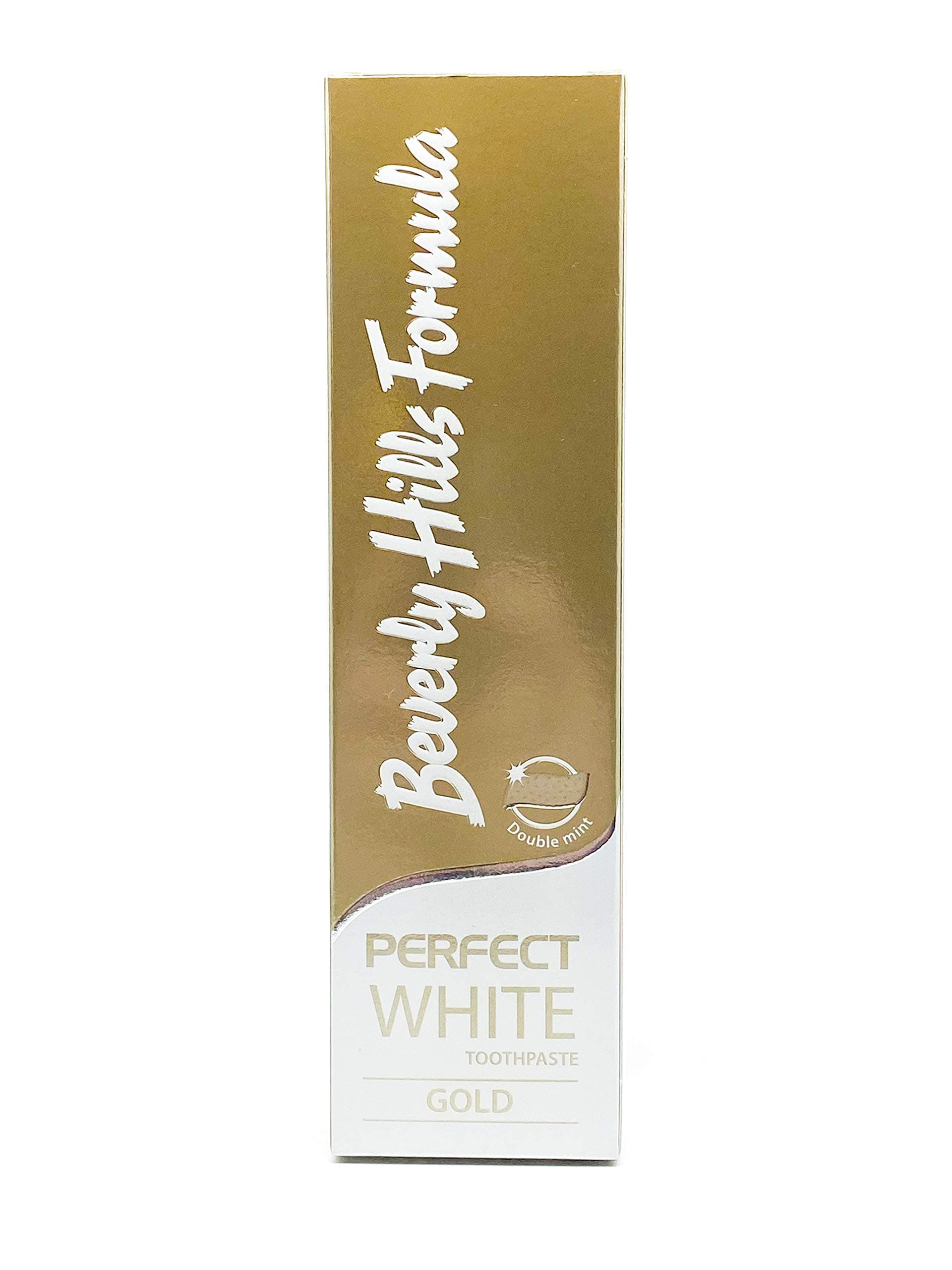 Beverly Hills Formula - Perfect White - Gold - Tooth Whitening Toothpaste - 100ml