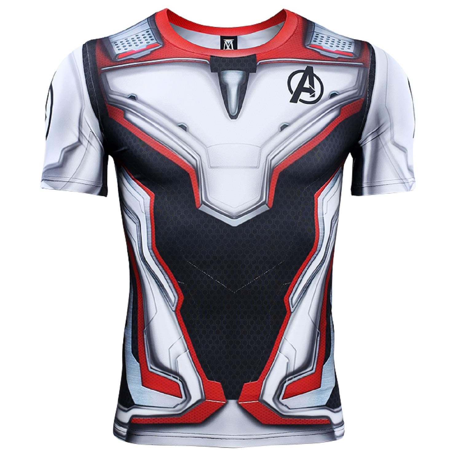 Endgame Quantum War Men's Compression Shirt Short Sleeve 3D Print T Shirt