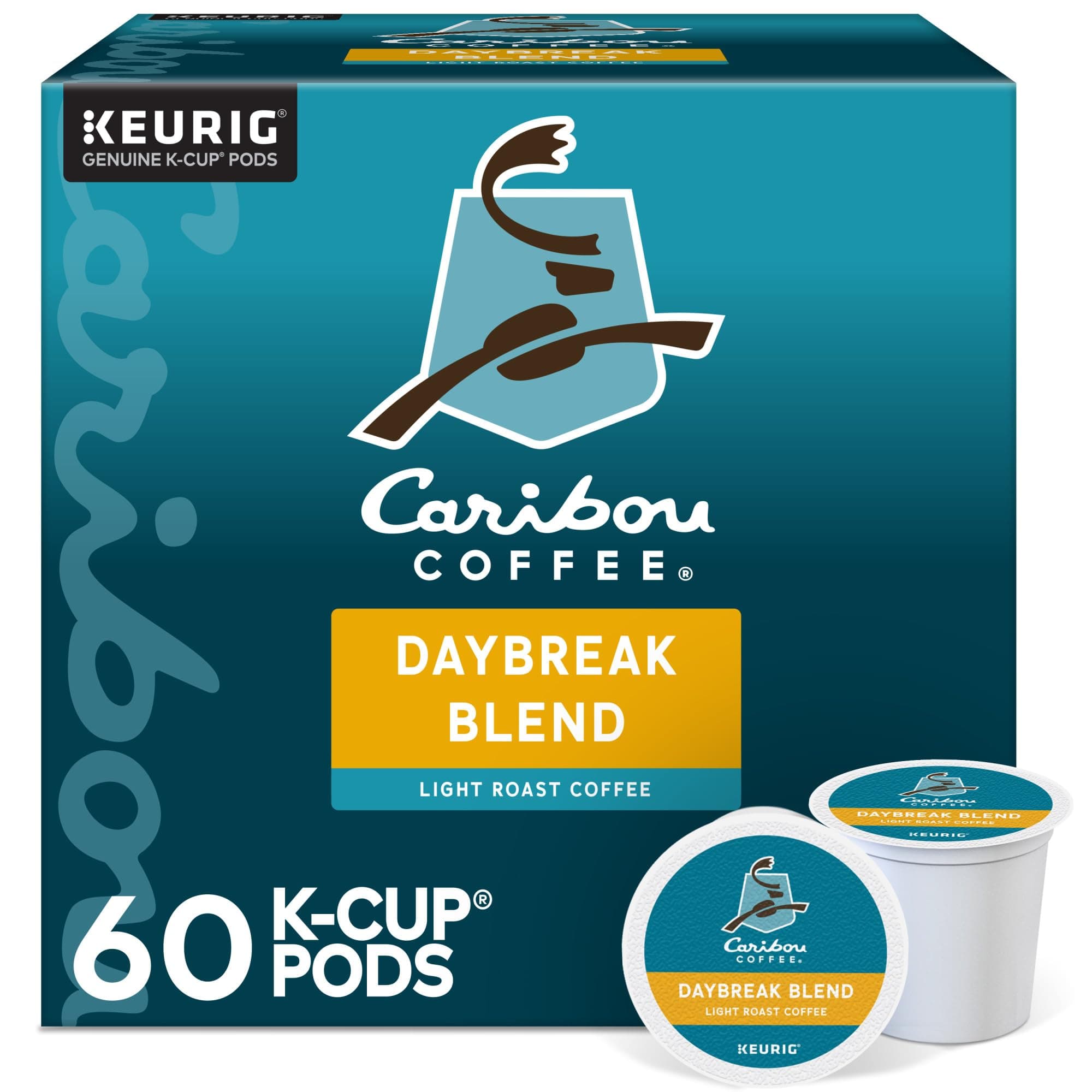Daybreak Blend Keurig Single-Serve K-Cup Pod, Light Roast Coffee(Pack of 6, 60 Count Total)
