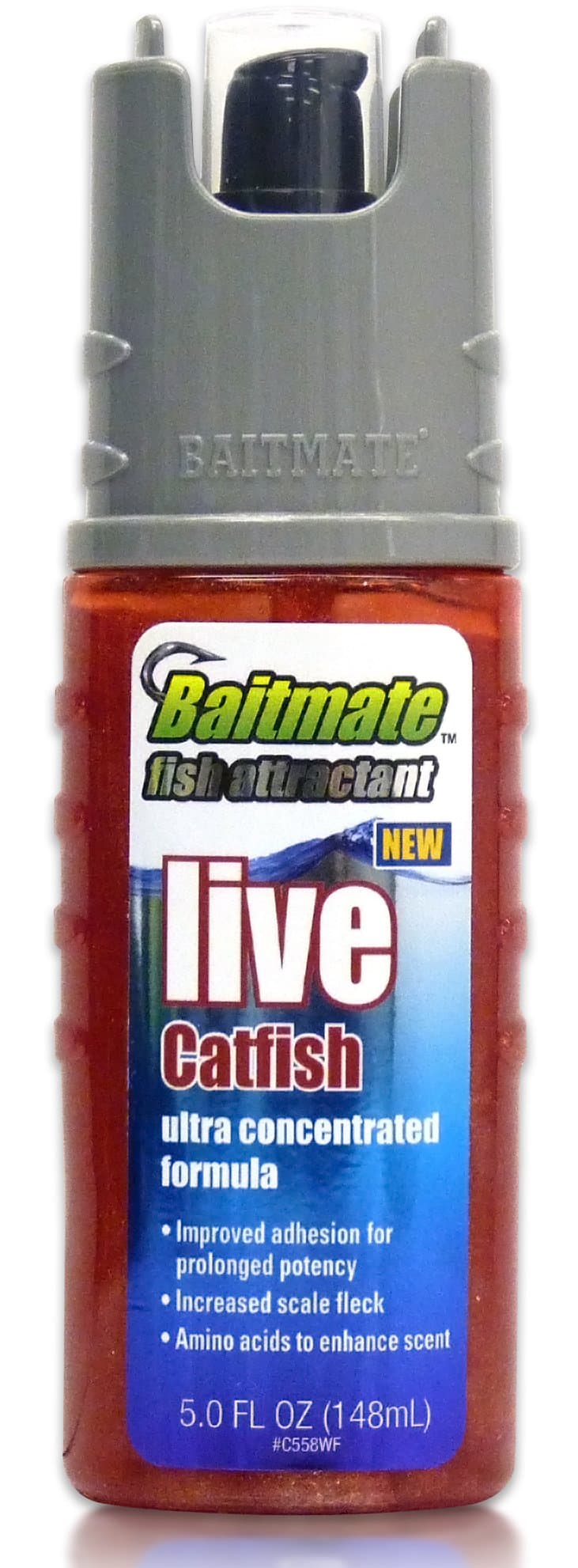 Baitmate Live Scent Fish Attractant, for Lures and Baits - 5 fl oz.