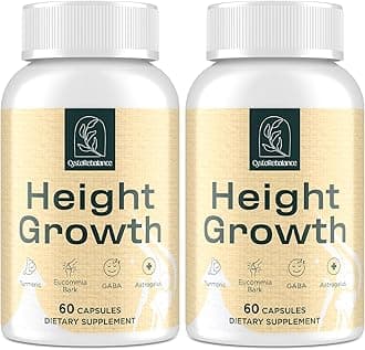 25-in 1 Bone Strength Supplement - for Natural Growth, Digestion and Stress - High Absorption - Calcium, Magnesium, Zinc, Ashwaganda and Multivitamins for Age 12+ | 2 Bottles