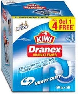 Mr. Muscle Dranex Saver Pack - 50 g (Buy 4 get 1 Free)