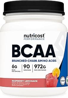 BCAA Powder 2:1:1 (Raspberry Lemonade, 90 Servings)