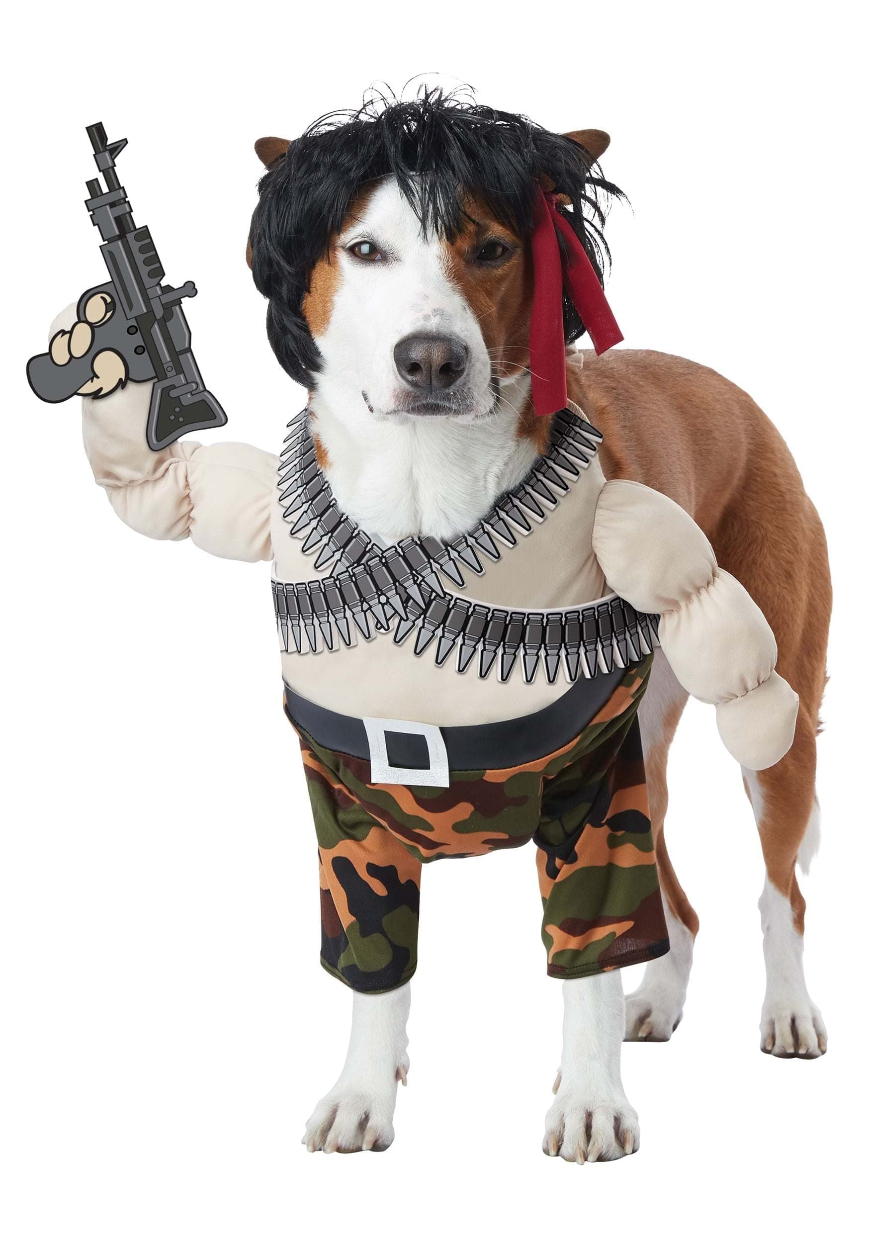 Calico, Action Hero Dog Costume Large