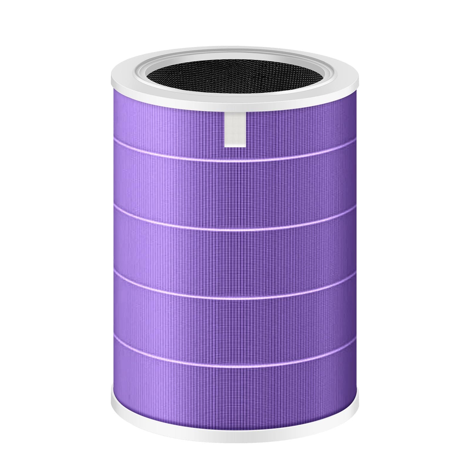 Air Purifier Filter for Xiaomi Mi 3H/3/2H/2S/2C/2/Pro, True HEPA H13 + Activated Carbon Replacement Filter for Clean, Safe Air - Replaces Part #SCG4021GL(1 Pack, Purple)