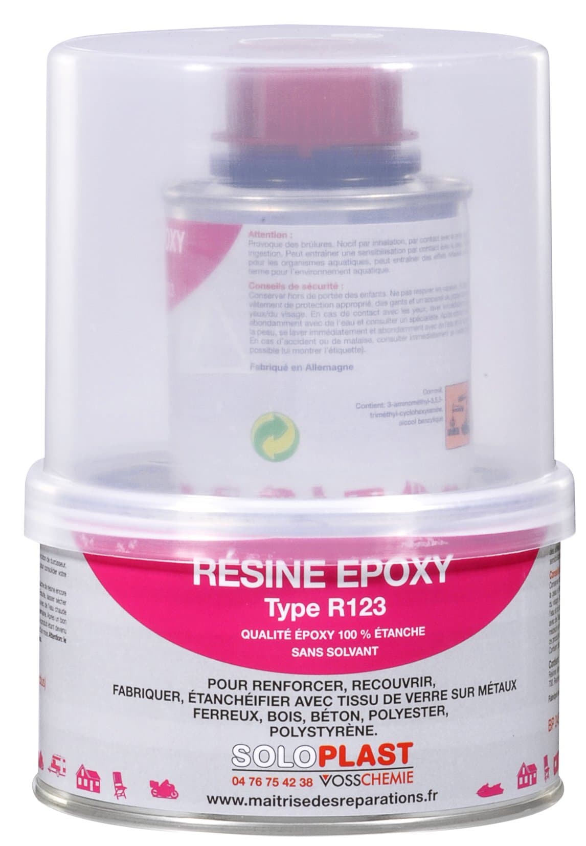 Soloplast 134202 Multifunctional Epoxy Resin - Type R123