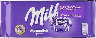 Milka Alpine Milk Chocolate | Milk Chocolate | 100g / 3.5oz
