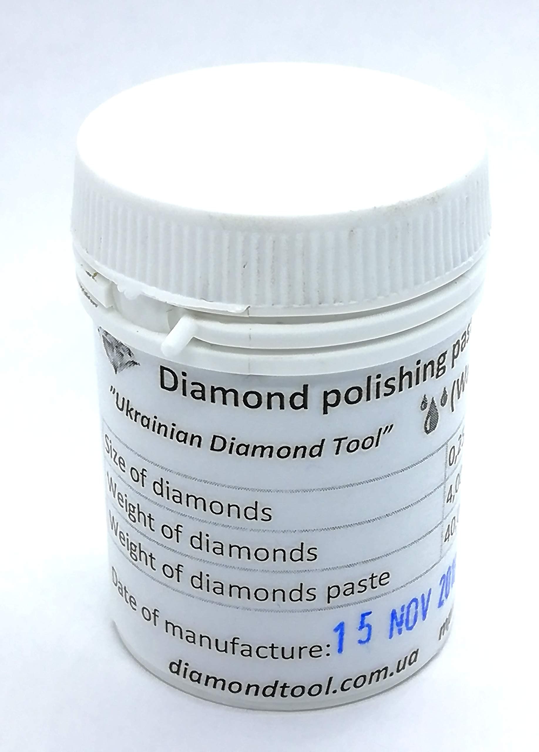 Diamond Water-Based polishing Paste 0.5 Micron. 40g
