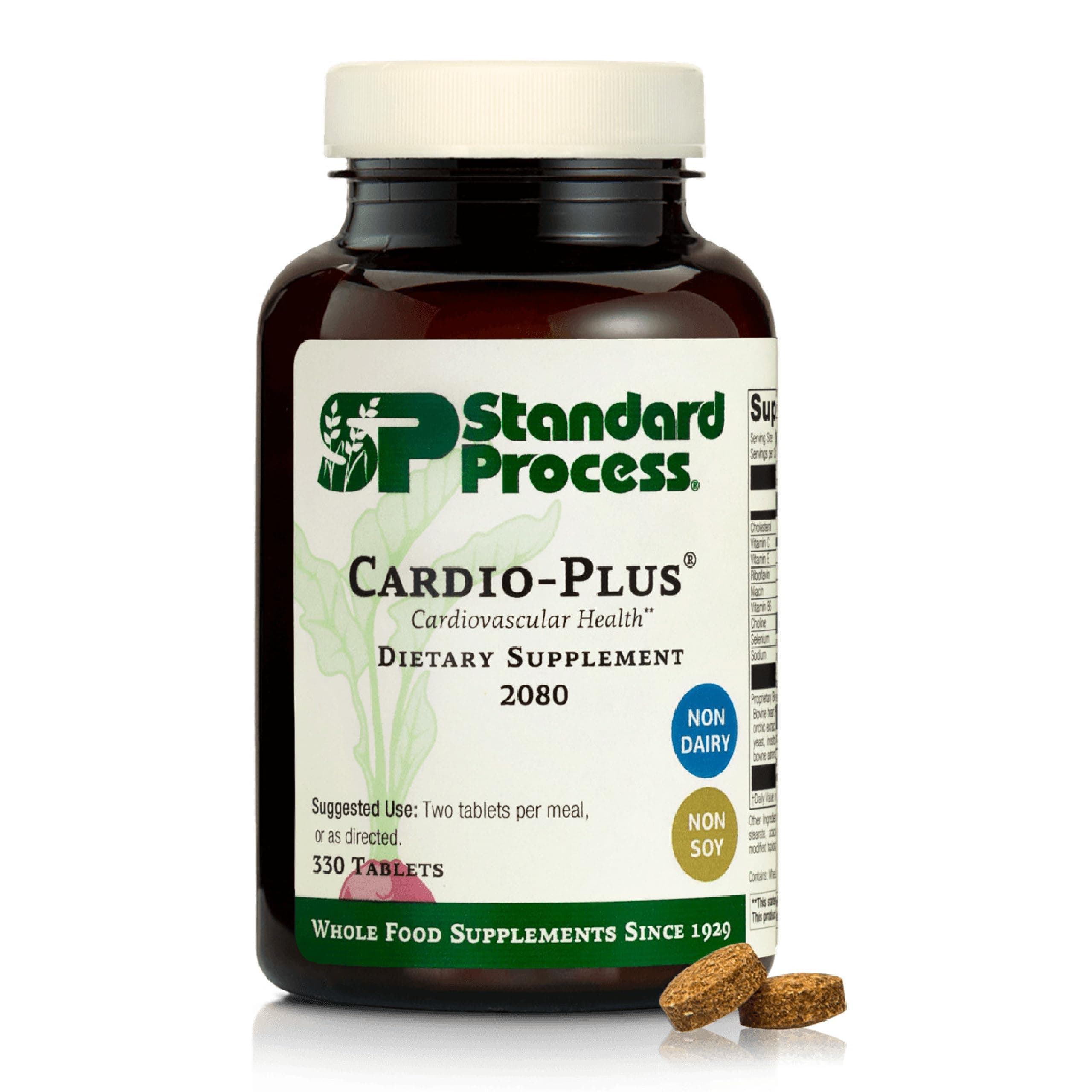 Cardio-Plus - Antioxidant Support - Heart Health, Circulation & Blood Flow Supplement with Vitamin B6, Niacin & Riboflavin - Energy Metabolism Supplement - 330 Tablets