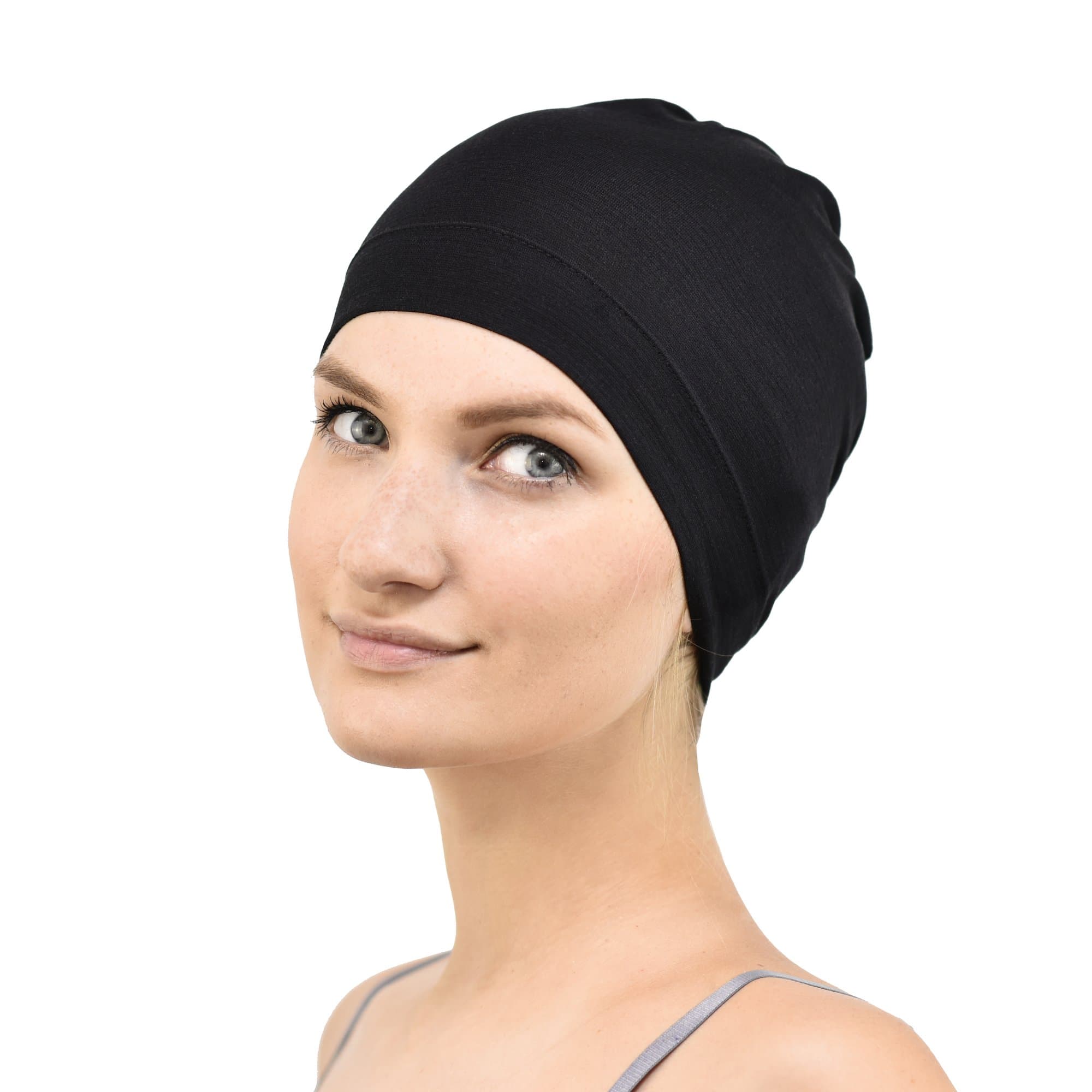 Jasmine Silk Bamboo Sleep Cap - Suitable for Chemo & Hair Loss - Cardani Chemo Cancer Hat