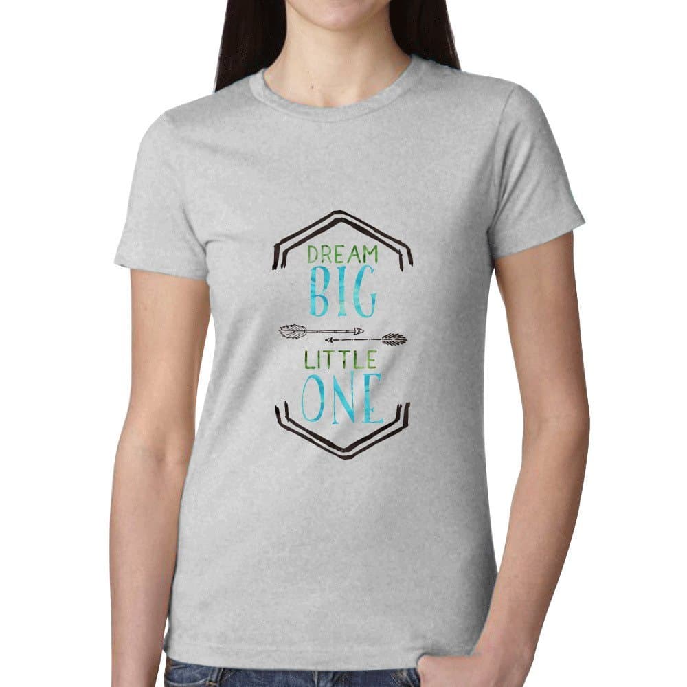 Icefish Custom Dream Big Women Tee Grey