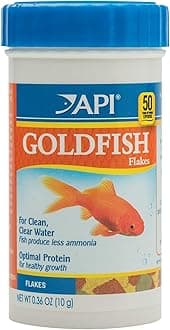API GOLDFISH FLAKES Fish Food .36-Ounce Container