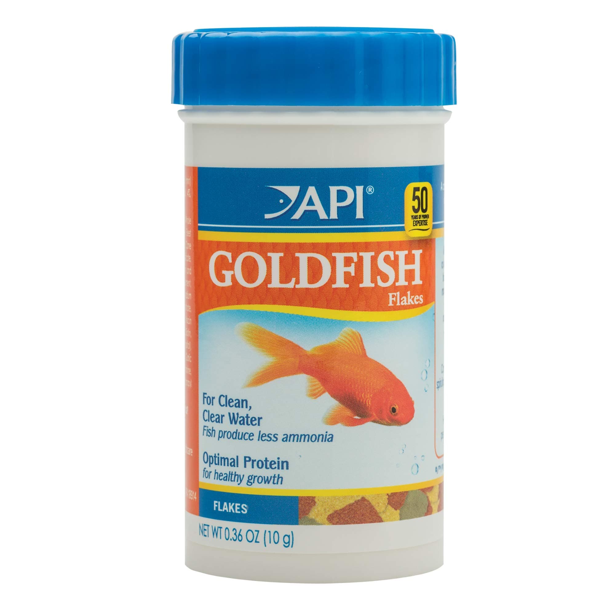 GOLDFISH FLAKES Fish Food .36-Ounce Container