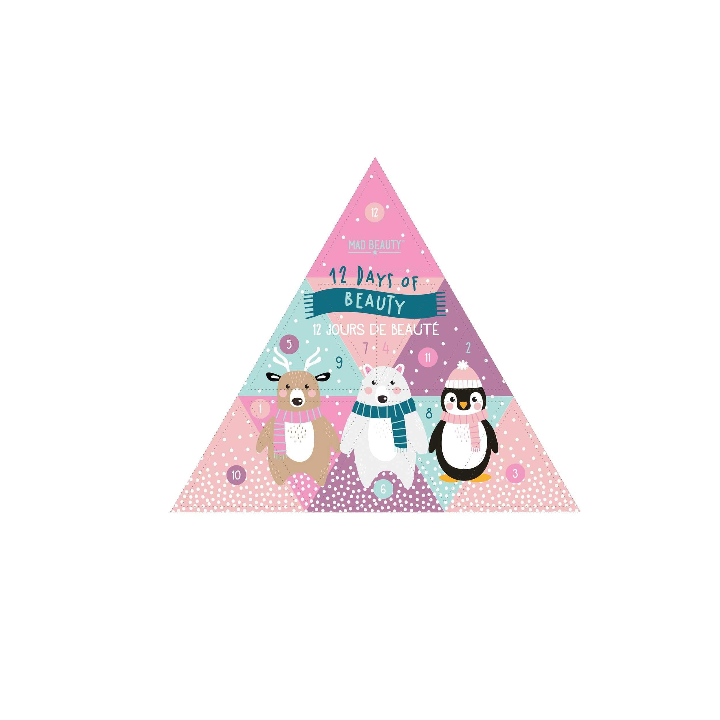 I Love Christmas 12 Days Advent Calendar Triangle