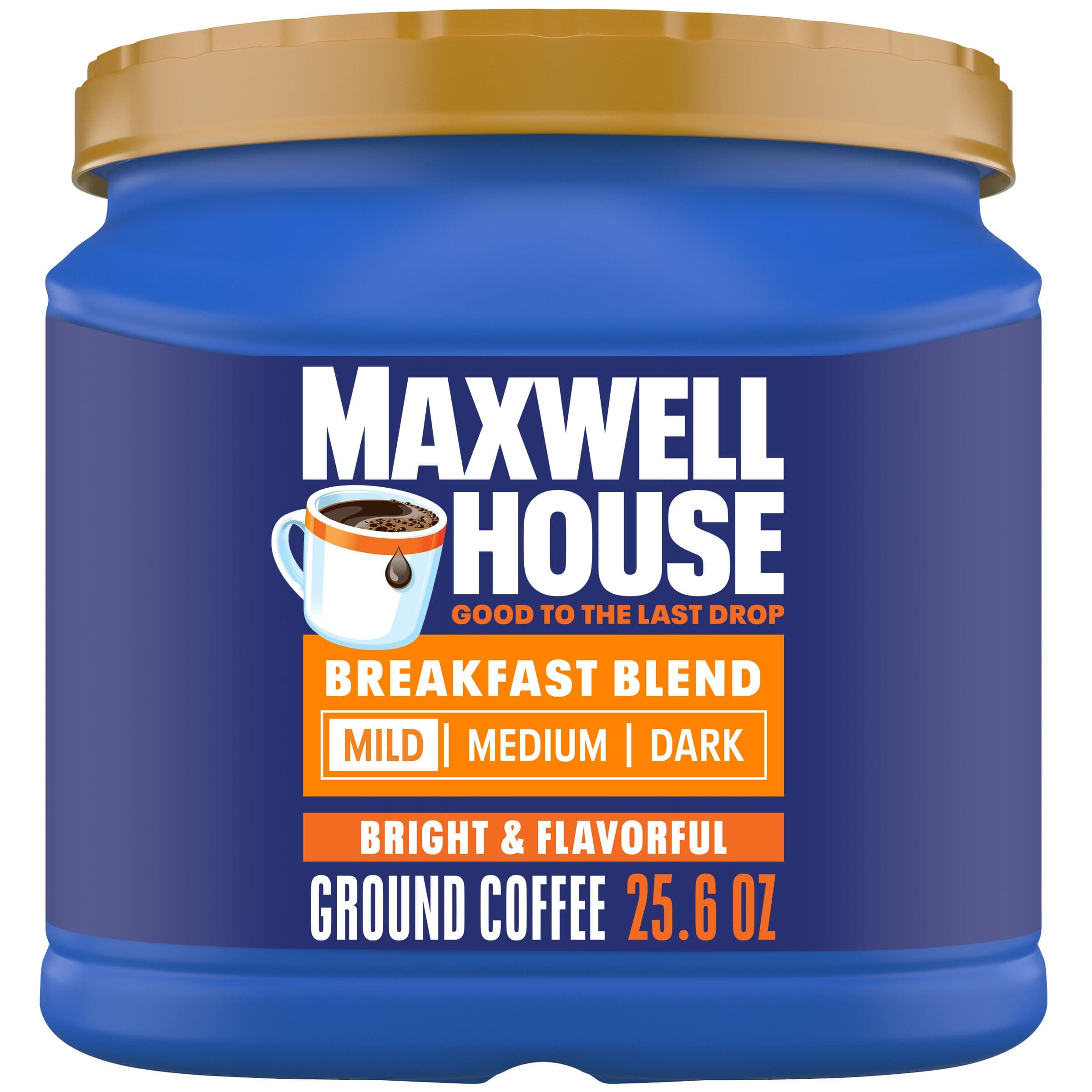 Maxwell House Breakfast Blend Ground Coffee