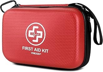 VRIEXSD Premium First Aid Kit, 320 Piece Waterproof Hard Shell Eva First Aid ...