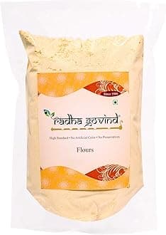 Radha Govind Organic Cornflour/Maize Flour/Makke Ka Aata 500 Gram, Certified Organic