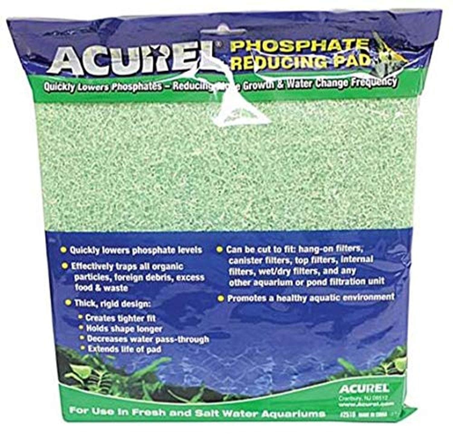 Loving PetsAcurel LLC Phosphate Reducing Media Pad, 10-Inch by 18-Inch