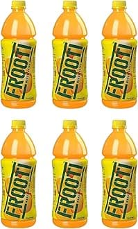 Delicious Flavored Drinks - Soft Refreshing and Irresistible Taste Beverages - Fun Drinking During Hot Summers Or on Picnic & Trip - Cool Drink To Break Your Thirst (Mango Frooti (300 ml) Bottle, 6)