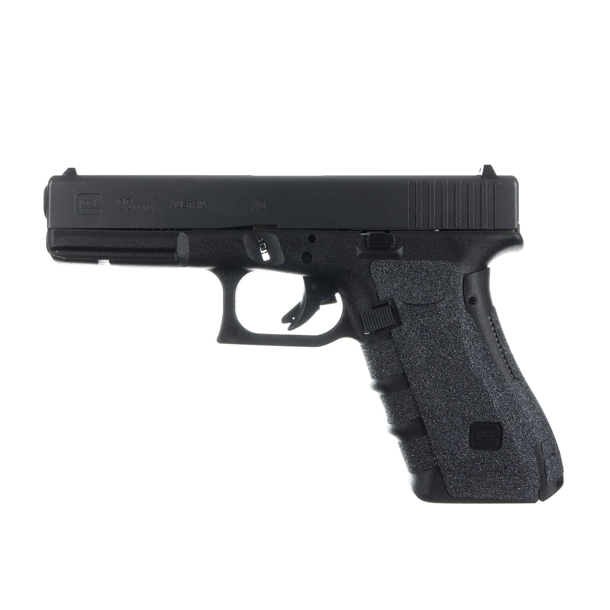 TALON Grips Adhesive Grip Compatible with Glock 17, 22, 24, 31, 34, 35, 37 - Made in The USA (Gen 1,2,3 Granulate Black)
