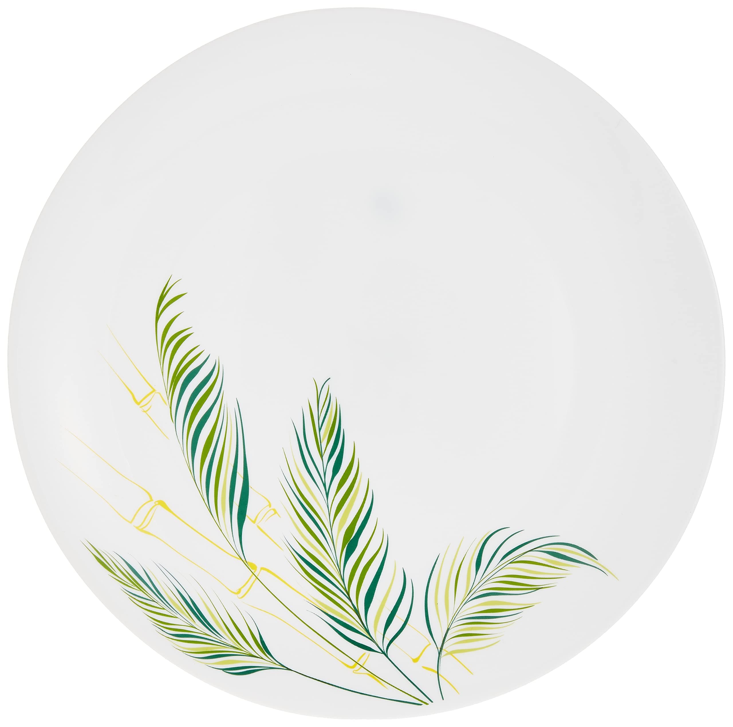 BOROSIL LARAH PLANO BREEZE OPAL DINNER PLATE 27 CM, WHITE, 11FPPLBRZ, 1 PC