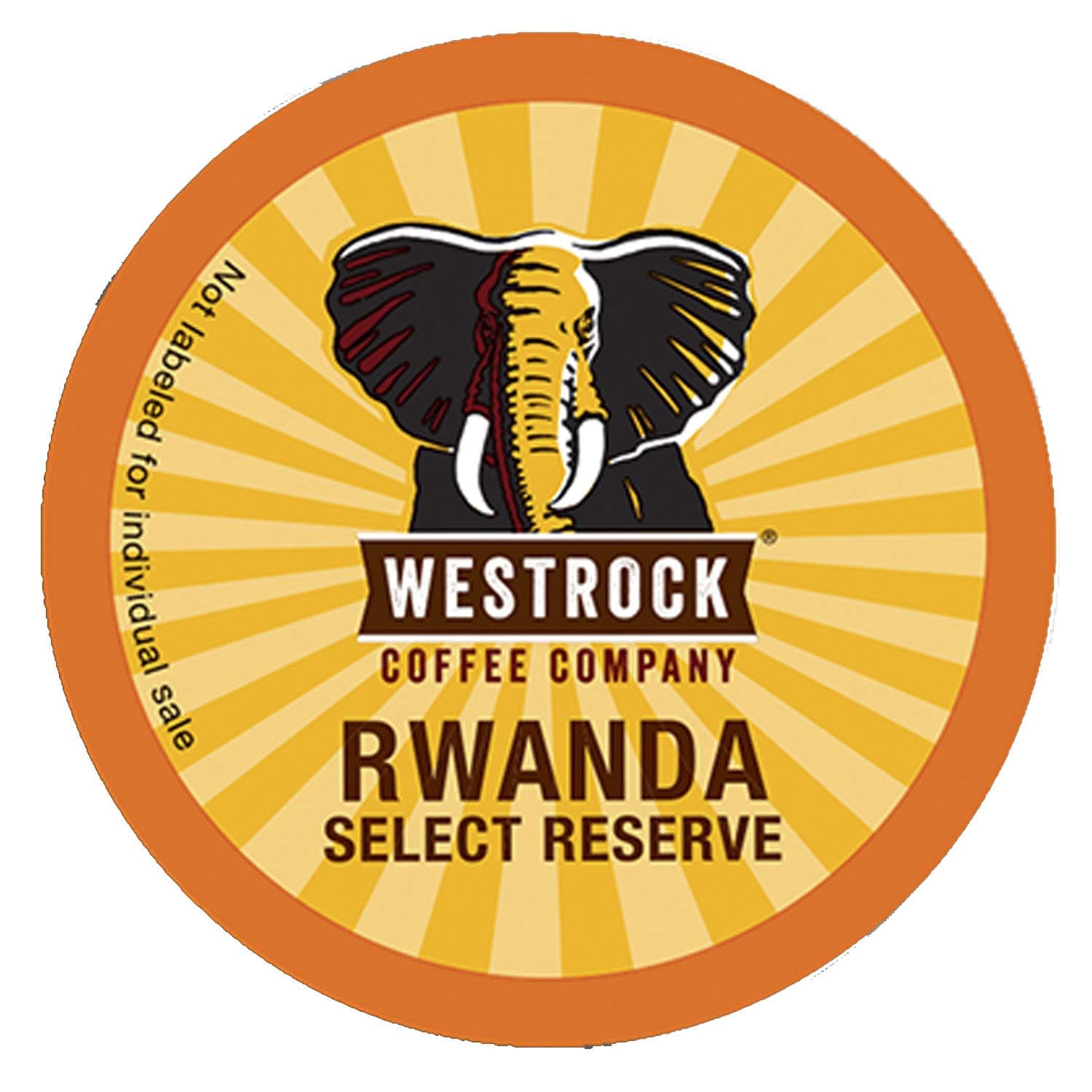 Westrock Coffee Company, Rwanda Select Reserve, Single Serve Coffee Cup, Dark Roasted (12)