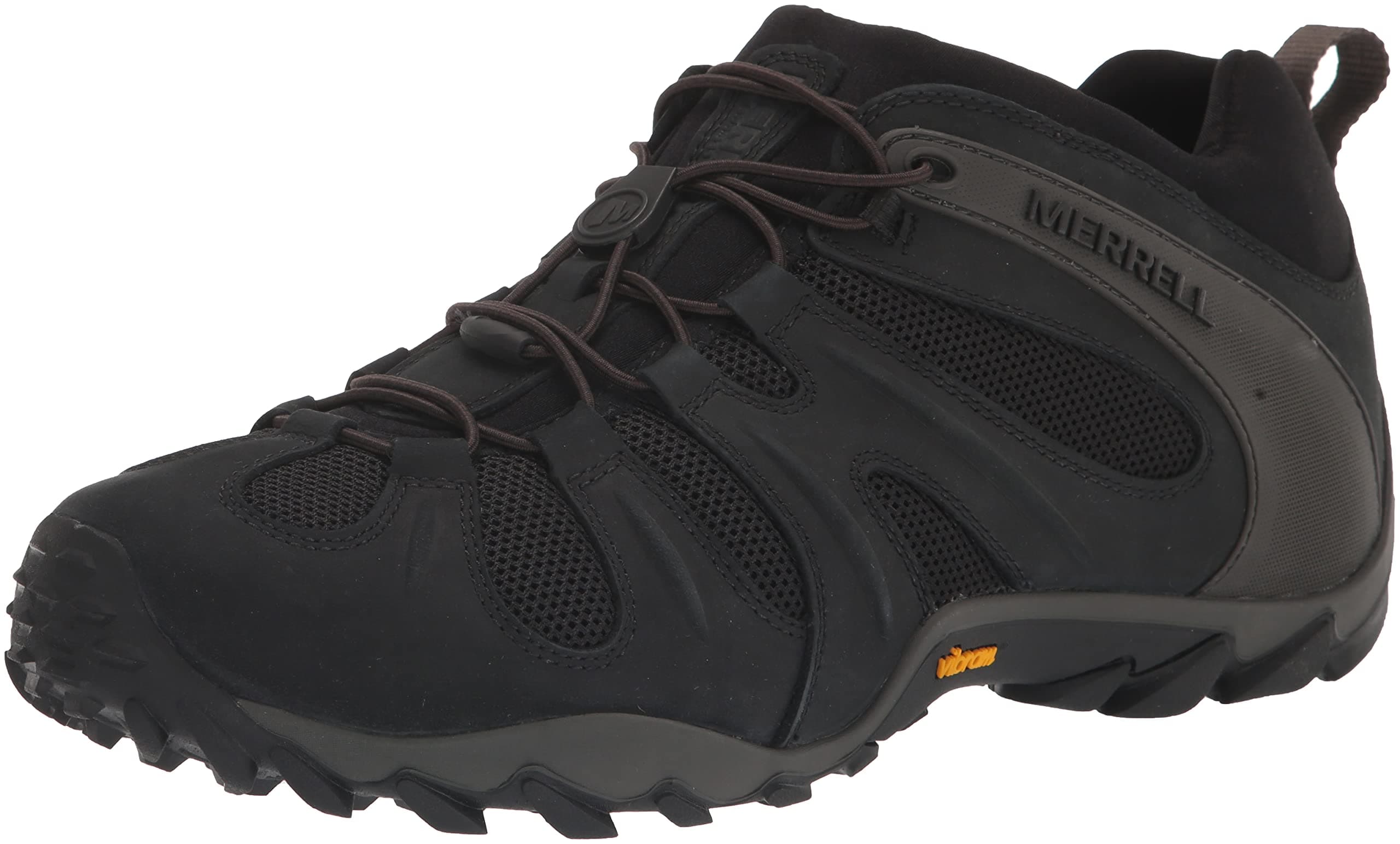 Merrell Men's Cham 8 Stretch Hiking Shoe, Black - 10 Medium