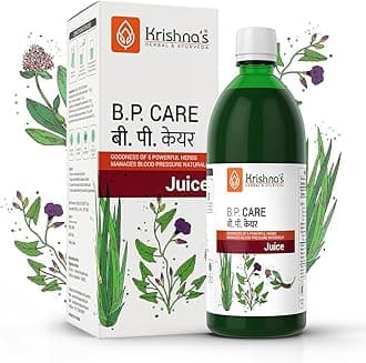 - KRISHNA'S HERBAL & AYURVEDA Bp Care Juice -1000 Ml | Ayurvedic Way To Manage Bp & Cholesterol Level With Sarpgandha, Shankhpishi & 3 Natural Herbs