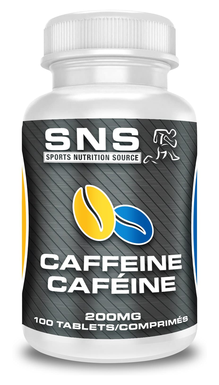 SPORTS NUTRITION SOURCE SNS Caffeine 200mg, 100 tabs