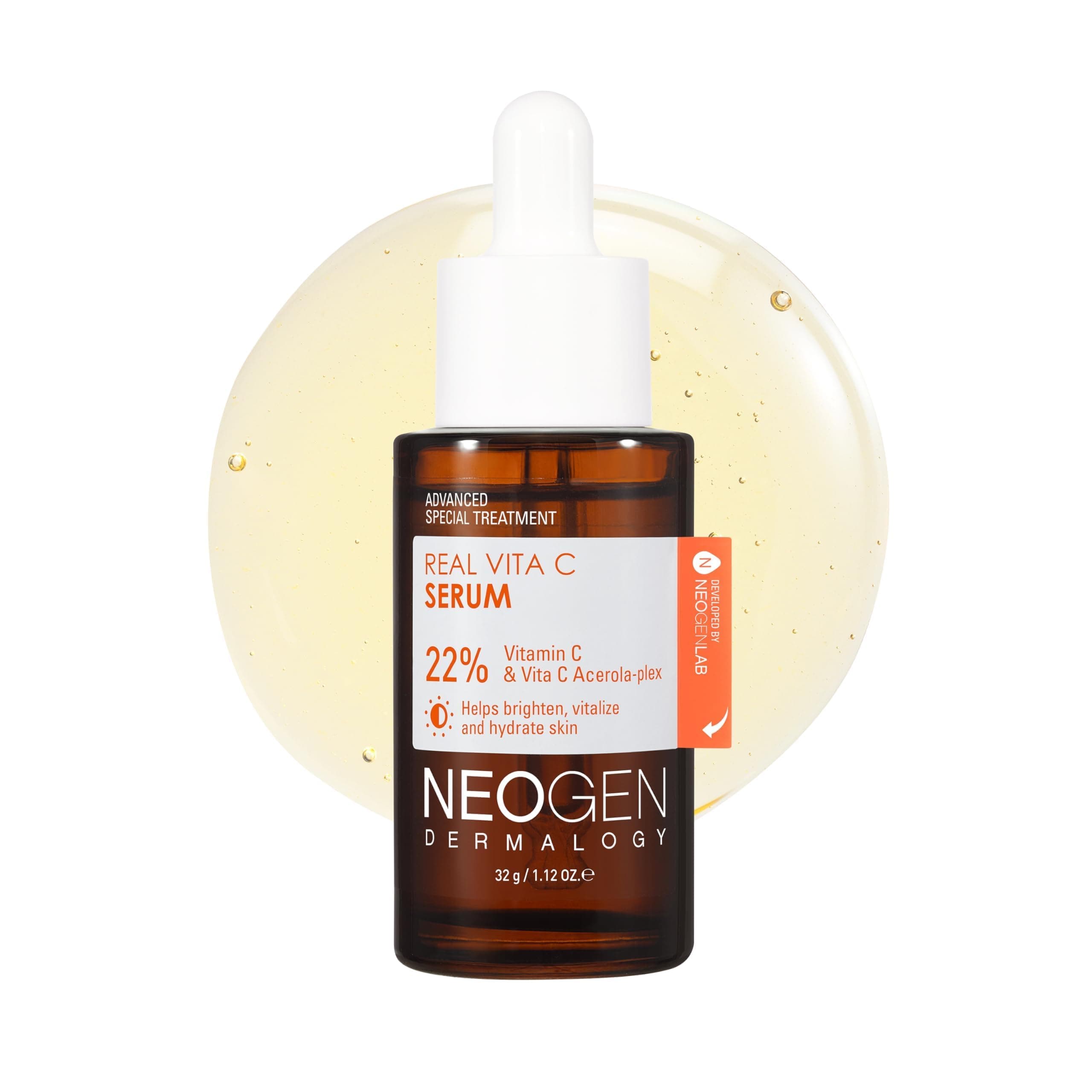 DERMALOGY by NEOGENLAB Vitamin C Serum 22% with Pure Ascorbic Acid,vitamin complex (Vitamin E, Vitamin B5) and Niacinamide (VITA C SERUM)