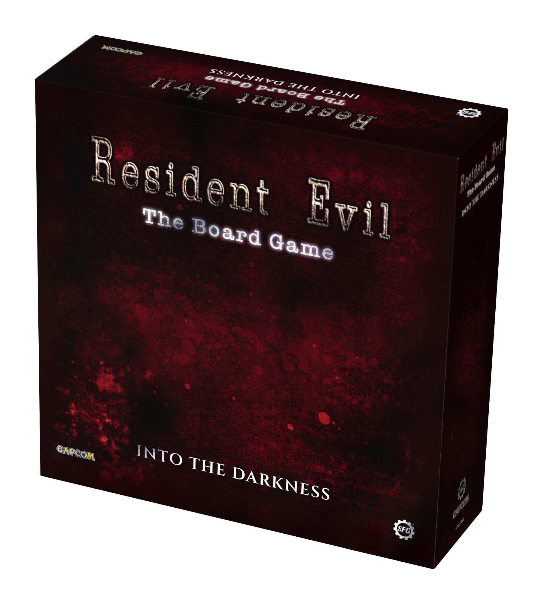 Steamforged Games Exclusive Resident Evil Into The Darkness Board Game with Monster Miniatures on 80mm Base