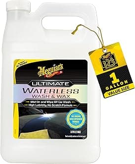 Meguiar's Ultimate Waterless Wash & Wax, 1 Gallon (G3601FFP)