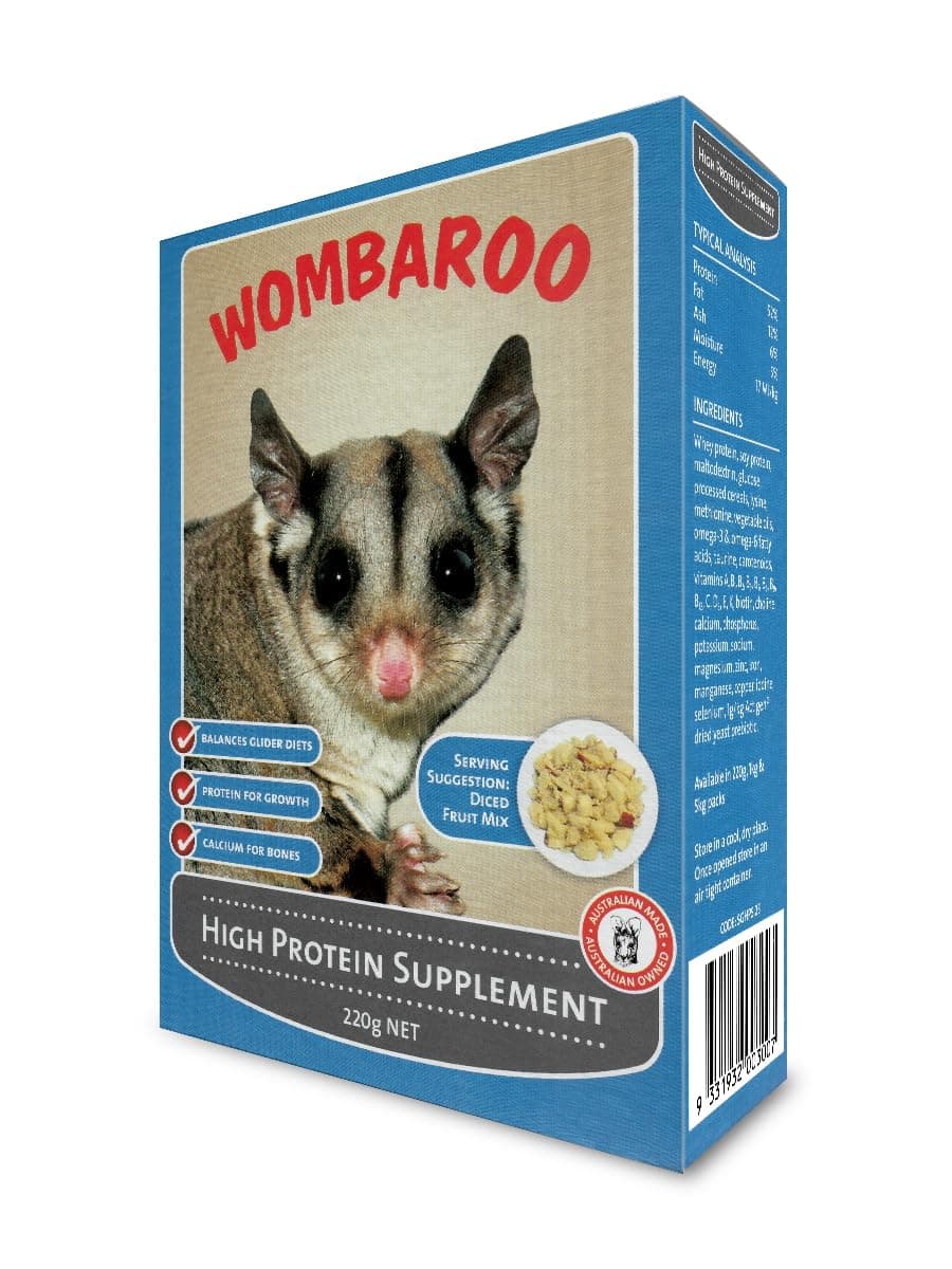 WOMBAROO High Protein Supplement / Owl Monga Dietary Supplement 220g (x1)