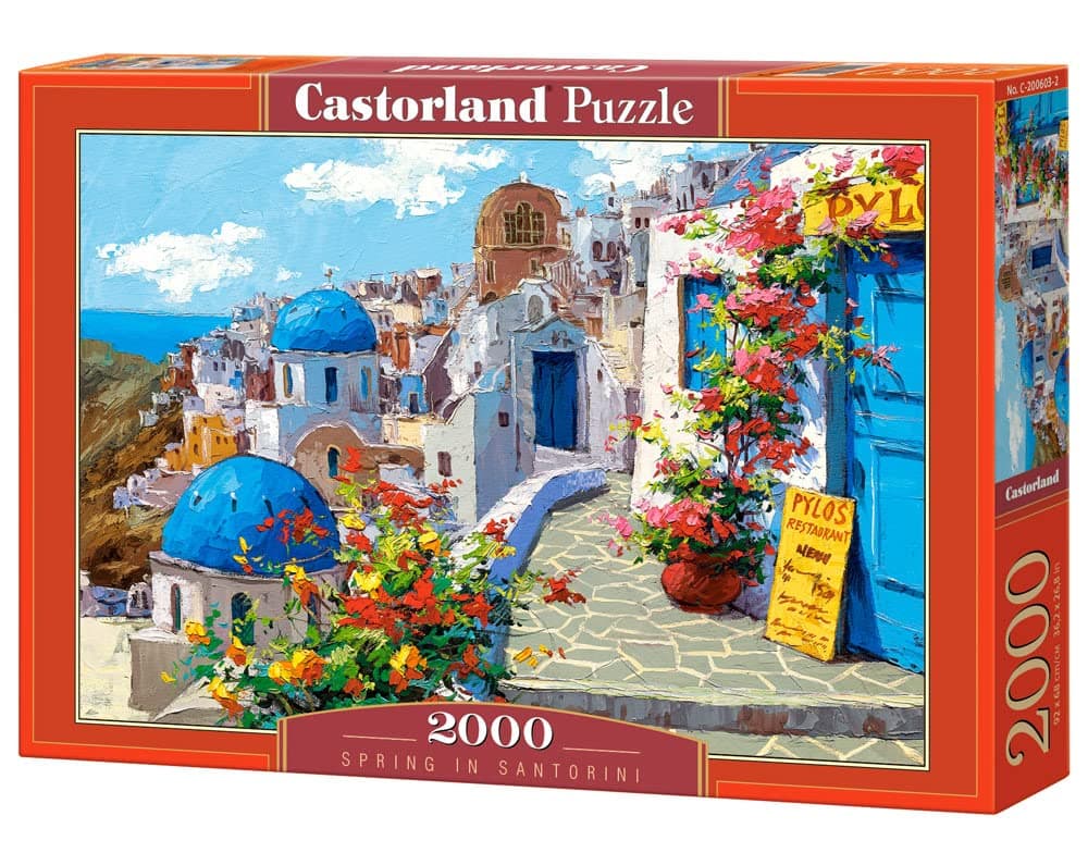 Castorland "Spring in Santorini" Puzzle (2000 Piece)